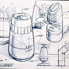 Air Purifier-- #idsketch #idsketching #designsketching #designsketch #conceptsketch #productsketch #designdrawing #weeklydesignchallenge #bluepencil #airpurifier #industrialdesign #idsketches #instasketch #productdesign #sketchaday #sketchbook