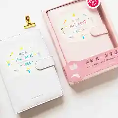 学生同学录小清新手帐式同学录文艺活页纪念册留言本女生毕业礼物-tmall.com天猫