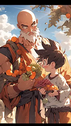 AI数字艺术动漫人物特写插画-众图网