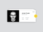 50 User profile page — Design Inspiration : via Muzli