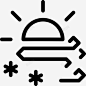 暴风雪风天气图标 标识 标志 UI图标 设计图片 免费下载 页面网页 平面电商 创意素材