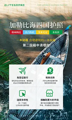 海报 活动 护照 加勒比