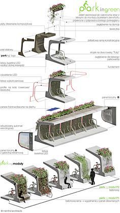 Modular green bike r...