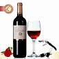 [买1送3]法国红酒原瓶进口红酒 葡萄酒干红葡萄酒进口红酒 送酒杯-tmall.com天猫