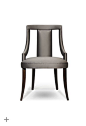 EANDA DINING CHAIR - Contemporary Traditional Transitional Dining Room