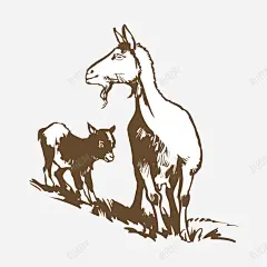羊矢量图ai免抠素材_88icon https://88icon.com 手绘 手绘羊 线条 矢量图