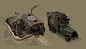 Company of Heroes: Opposing Fronts — Armor Command Truck, David Cheong : Mobile base structure designs for Company of Heroes: Opposing Fronts