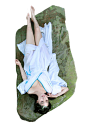 PNG古典美女素材02 (琵琶 笛箫 古琴)