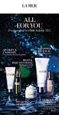 Treat yourself to a little holiday TLC with La Mer’s luxurious gifts. The Intensive Revitalizing Mask awakens and energizes to boost holiday glow. The Regenerating Serum gives a little rest, rejuvenation and renewal. Crème de la Mer – original moisture m