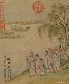 等三井打篮球采集到古画