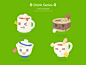 OnionMath topic icons - Drink Series ui symbol product illustration icon flat electric design app 2d