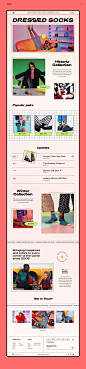 Happy Socks : Happy socks website UX/UI non-commercial redesign concept