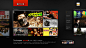 Netflix on Xbox One : Netflix UI design for the Xbox One