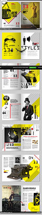 13 Styles Magazine Design on Behance