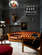 How to Design with Dark Walls