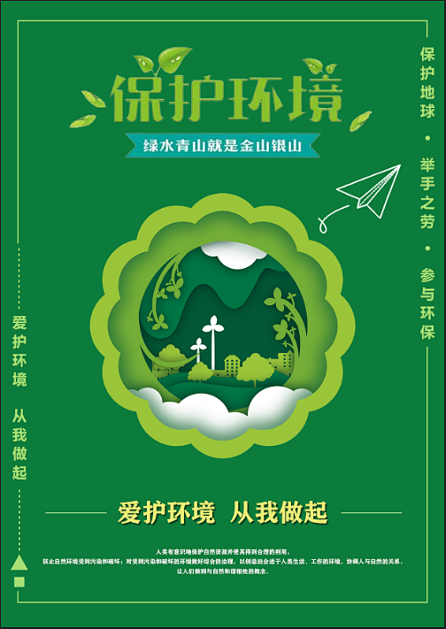 环保海报