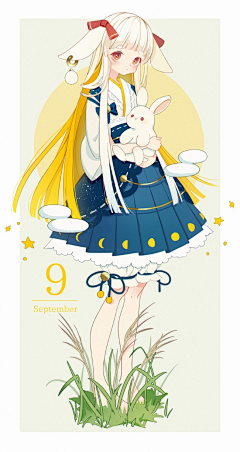 蓝小美Lan采集到しらほ 画师