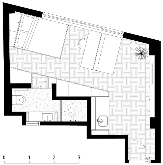 丽都酒店501号公寓，巴西 / Atel...