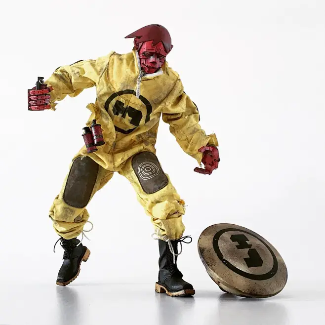 全新现货 3A TOYS 2015 SDCC限定1/6 12寸SF ZOMBOT锅盖头僵-淘宝网-花瓣网