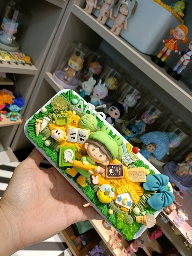 周末去哪儿玩|奶油胶文具盒DIY手作