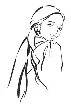 黑白画意：水墨速写美少女绘画教程-迟迟编著-微信读书 : 少女充满了青春的活力，水墨画给人一种古典的美感。当少女与水墨相遇，会有什么样的奇妙反应呢？本书介绍了用水墨绘制少女的速写技法，向大家展示了不一样的水墨风少女。本书共有五章：第一章介绍了水墨画绘制工具；第二章介绍了用水墨绘制人物的基础技法，包括头部结构、头部动态、五官的绘制技法，以及表现人物形象和动态的方法等；第三章介绍了绘制水墨动漫女孩的独特技法，包括线条、墨色的使用技巧，以及光影和服装的表现方法；第四章介绍了不同主题的案例，包括“豆蔻年华”“时光