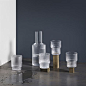 Ripple carafe - clear - Ferm Living