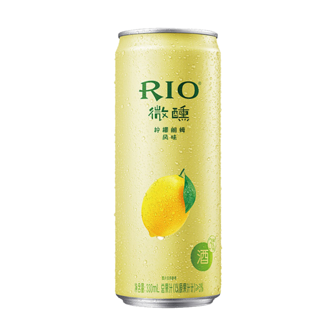 rio鸡尾酒柠檬朗姆风味330ml