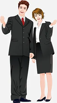 卡通商务团队办公大全卡通商务人物团队合作会议共高清素材 职场 免费下载 页面网页 平面电商 创意素材 png素材