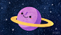 Here&#;8217s a friendly purple planet that moves like crazy.
Trying to improve in animation. To do it, I followed this awesome tutorial by Ross Plaskow. 
Yeah, well, I&#;8217d say my first attempt has been successful. I&#;8217m happy. Let&