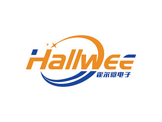 Hallwee电子有限公司标志设计方案2...