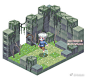 【pixel artist】RedRabbit
韩国Team DTR职业像素画师RedRabbit，有严谨成熟的像素绘素养，作品上区别日系设计，有着更多韩式审美元素。在某种角度看，主流日系强调角色进入环境，而韩系更多凸显角色，更具舞台感，作者这组作品多少体现了这一点。参与主要作品《GAIA WARS》。随后整理一下他的像素绘笔 ​​​​...展开全文c