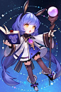 Image uploaded by Michael Duggan. Find images and videos about anime, chibi and witch on We Heart It - the app to get lost in what you love.