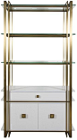 Vanguard Furniture: P220BC Wallace Bookcase: 