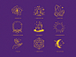 How to open your Third Eye? ⚛ typography logo flat icons pack vector line art magic soul minimal spirit spirits witch spirituality spiritual branding design icon icons icons design illustration