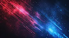 红蓝光效科技背景素材