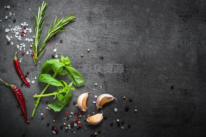 高档西餐美食餐饮牛排牛扒食材蔬菜海报宣传...