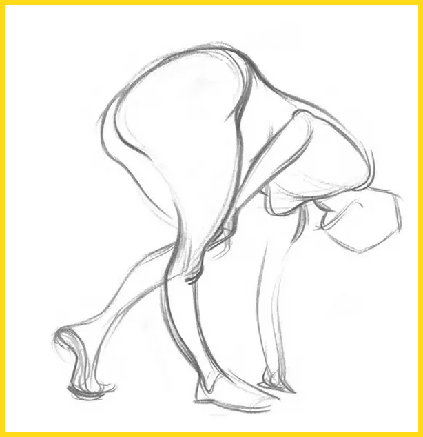 为自由为人生从iu愚转采于2020-12-06 20:56:56人体的动态速写画的好