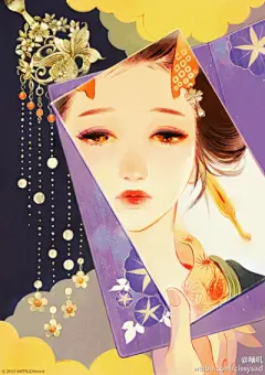 人物插画—和风 - 堆糖，美图壁纸兴趣社区
