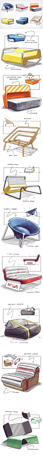 其中包括图片：YD Spotlight: Nicholas Baker’s Chair Sketch Challenge Pt.3 - Yanko Design