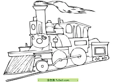 15张穿过山脉的火车高铁圣诞老人列车涂色图片免费下载！ | 涂色集 : 要画穿过山脉的火车或高铁，可以按照以下步骤进行：首先，用一条水平的直线表示地平线，这将是画面的基准线。在地平线上方的位置，用两条线条表示两座山脉的轮廓。可以使用曲线使山脉看起来更自然。在两座山脉间的空隙中，画出一条弯曲的铁轨线。这条线应该从 15张穿过山脉的火车高铁圣诞老人列车涂色图片免费下载！