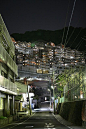 Nagasaki Japan. Its filled with many narrow slopes.