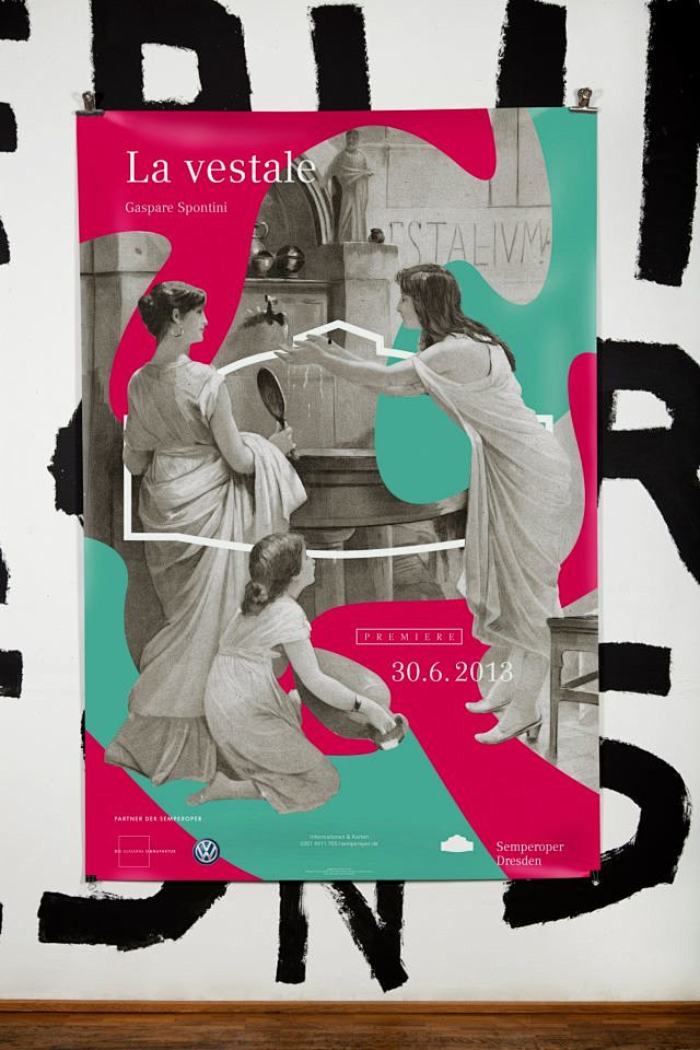 德累斯顿森帕歌剧院系列海报