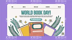 世界读书日展板  - 源文件下载【酷图网】世界阅读日,世界读书日,读书节,读书日海报,阅读,读书展板,读书海报,图书室,图书馆,读书文化,标语,书香校园,读书周,4月23日,阅读日,阅读日海报,中国读书日,全民读书日,全民阅读,校园文化,学校海报,素材,元素,插画,插图,背景,读书日展板,阅读日展板,书本,促销,展板,书籍,笔记本,复古
