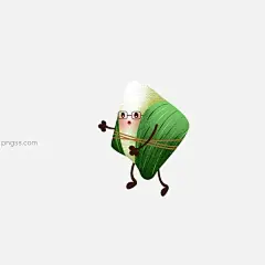 创意Q萌走路的粽子卡通设计图片大小2000x2000px 图片尺寸444.68 KB 来自PNG搜索网 pngss.com 免费免扣png素材下载！插画#创意#端午节#美食#手绘设计#粽子#走路#