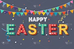 白昼,幸福,贺卡,华丽的,事件,请柬,复活节,春天,节日,问候