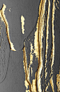 （可下载高清）黑金材质3D立体金色线条纹理金属质感斑驳金箔机理高清JPG背景