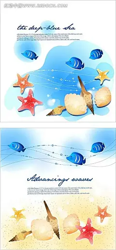 鱼和海星贝壳图案矢量背景贝壳图案|背景素材|海星|矢量背景|矢量素材|矢量图|印花图案|鱼|简单背景背景素材|插画背景背景素材|晶莹闪亮背景背景素材|银行背景素材背景