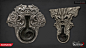 Props for Castlevania, Ayi Sanchez : Bakes, textures and shading