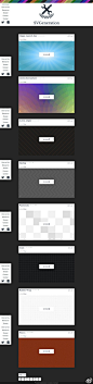 【神器！在线SVG 背景纹理生成器】大家可以自由定制，换颜色换细节，有多达50几种背景可以自定义！@icojump 强烈推荐→http://t.cn/zQJTXVm