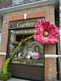 Cartier window display. ...alive, whimsical & over-the-top eye candy....<3 the gi-normity...in my own space..;0): 